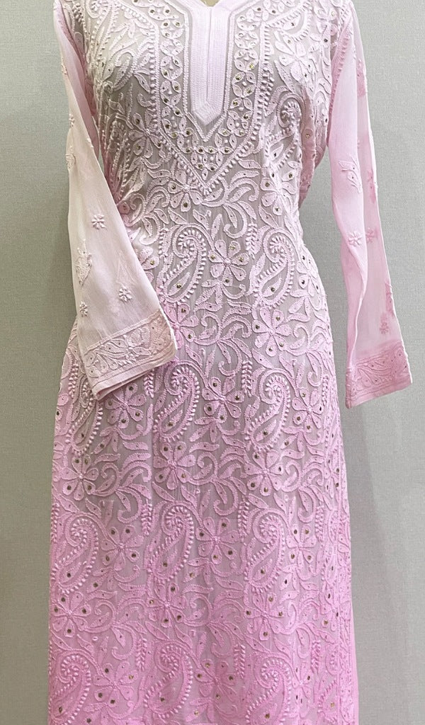 Aalia Cut Kurti Set in Cotton 60X60 Fabric with Embroidery, Adda Work, –  Sukriti Store